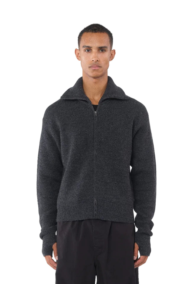 Zipped Cardigan
