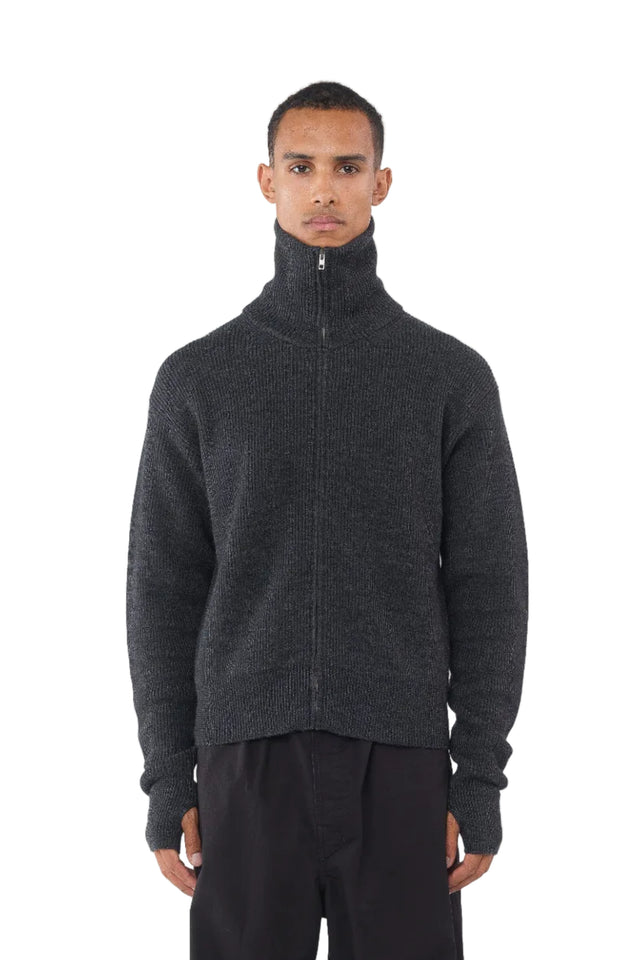Zipped Cardigan