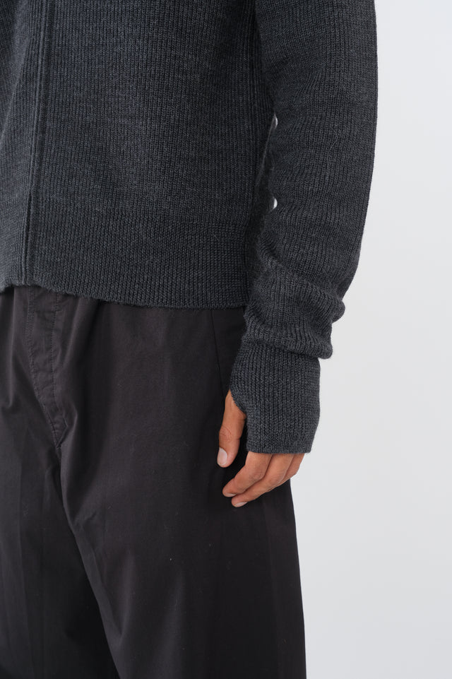 Zipped Cardigan