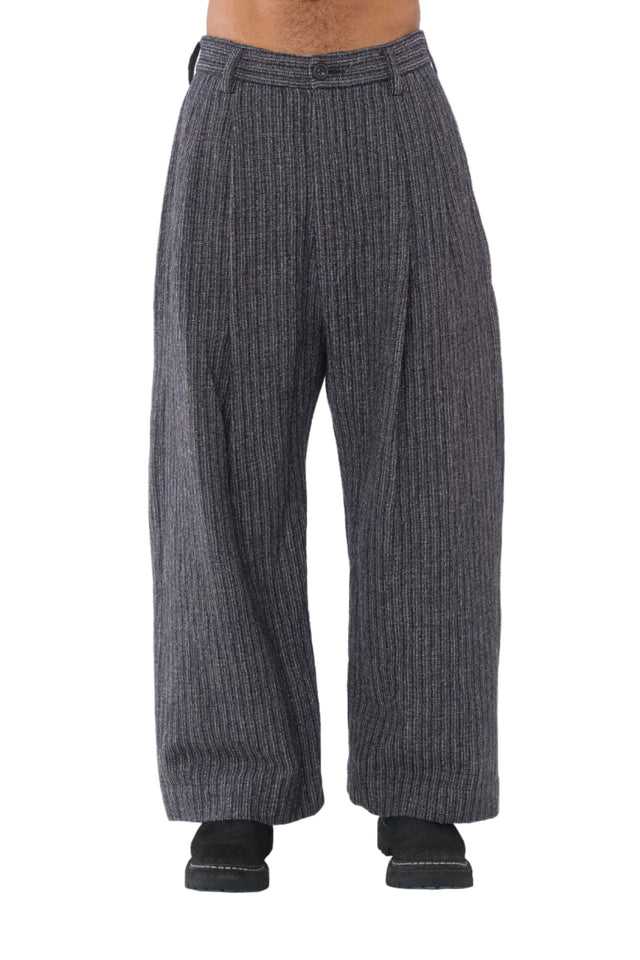 Wide Leg Striped Pant