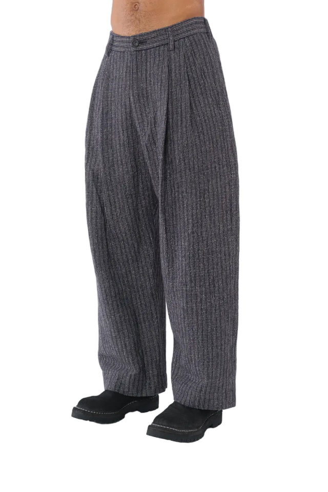 Wide Leg Striped Pant