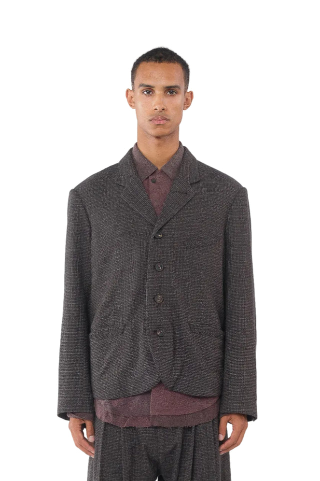 Boxy 4 Button Blazer