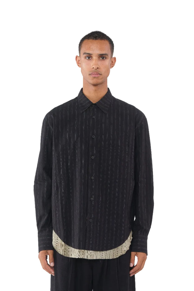 Striped Layered Shirt