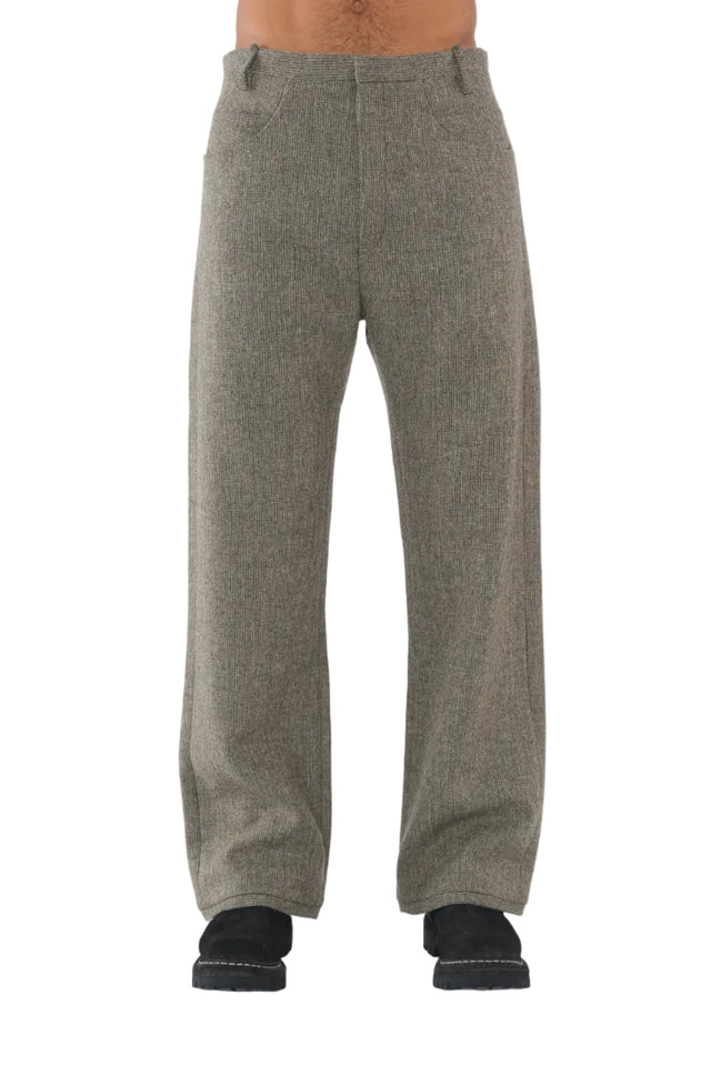 Yoke Pocket Wide Jeans