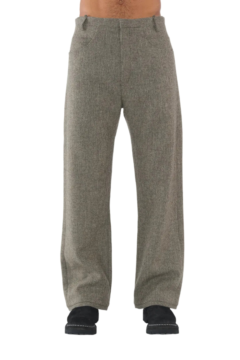 Yoke Pocket Wide Jeans
