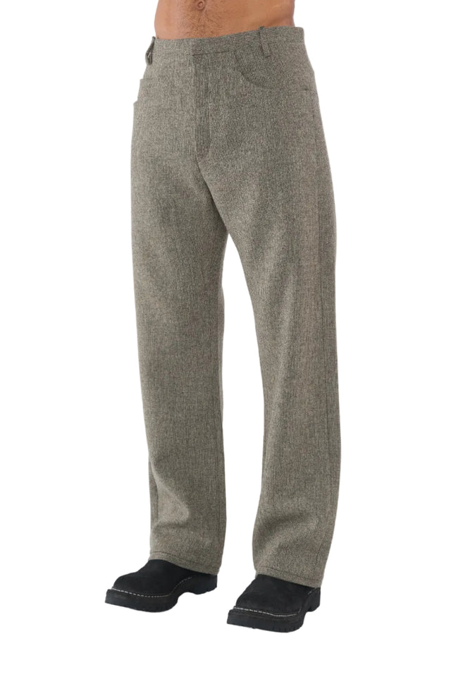 Yoke Pocket Wide Jeans