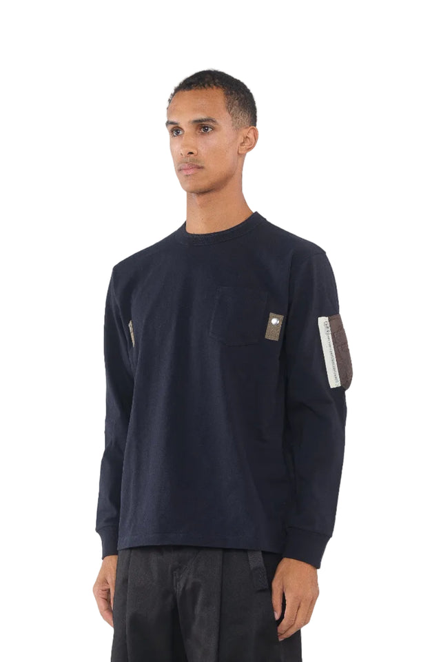 Snap Jersey LS Tee