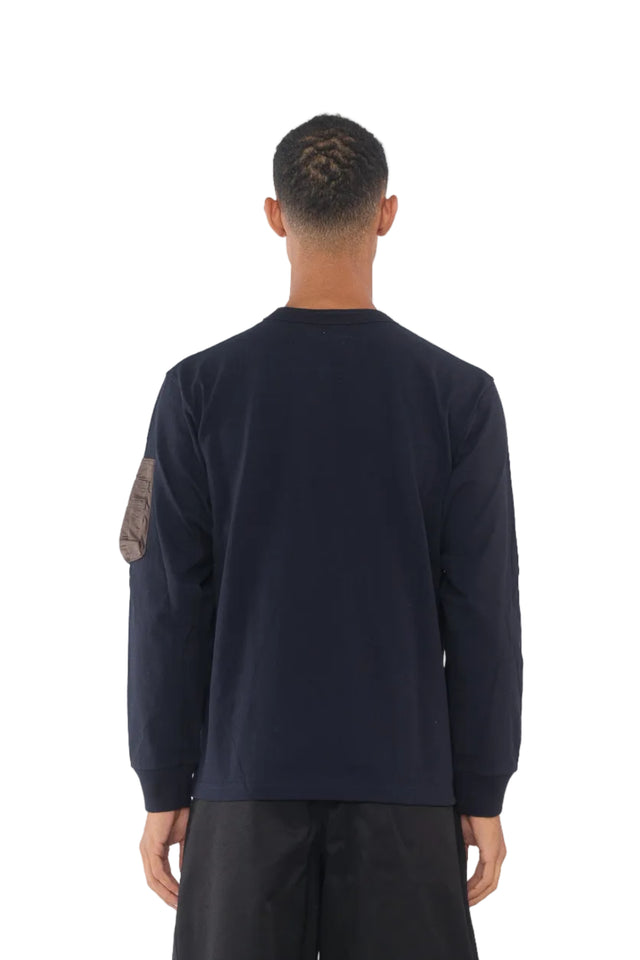 Snap Jersey LS Tee