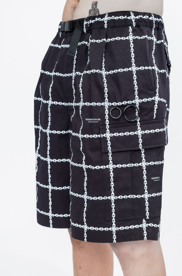 LATTICE CHAIN SHORTS