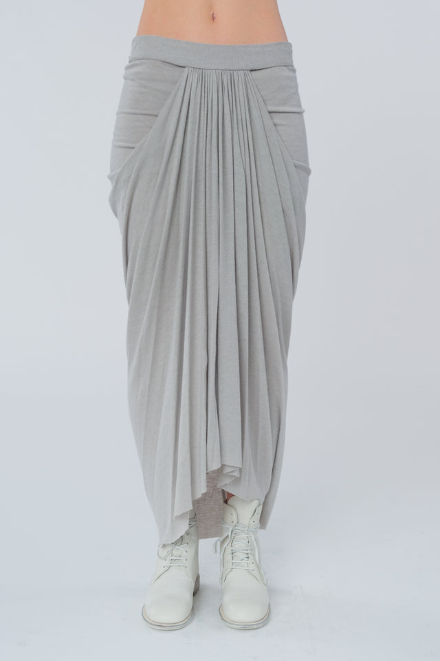 Knee Draped Skirt
