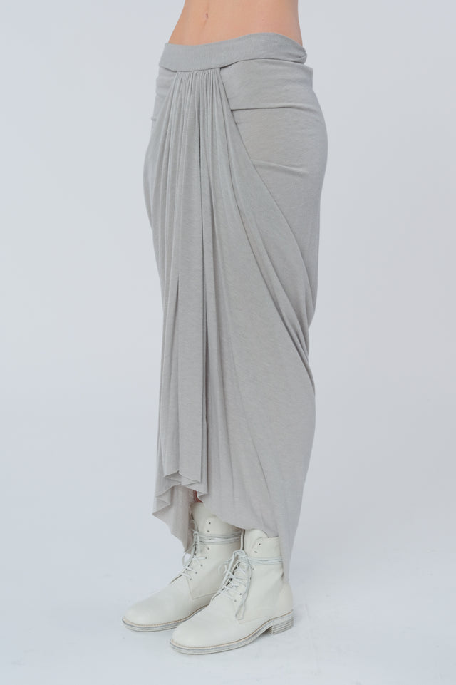 Knee Draped Skirt