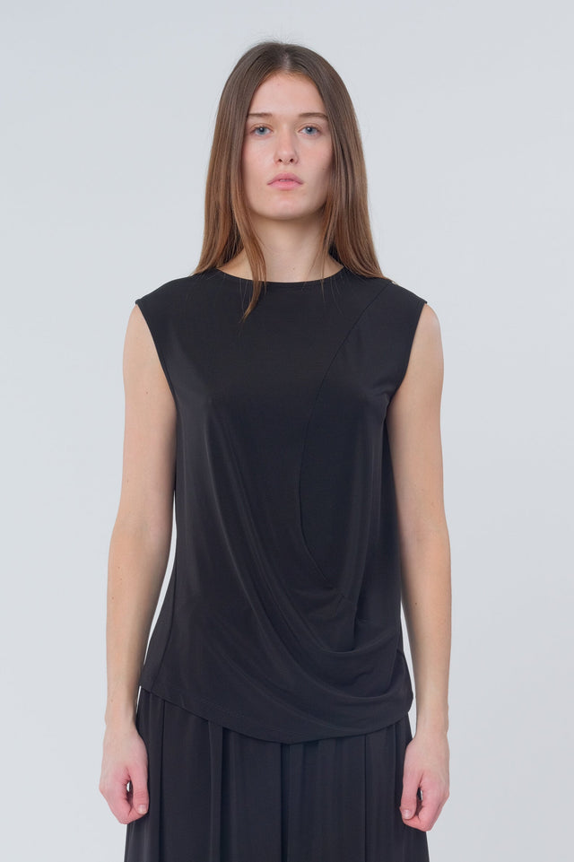 Drape Jersey Top