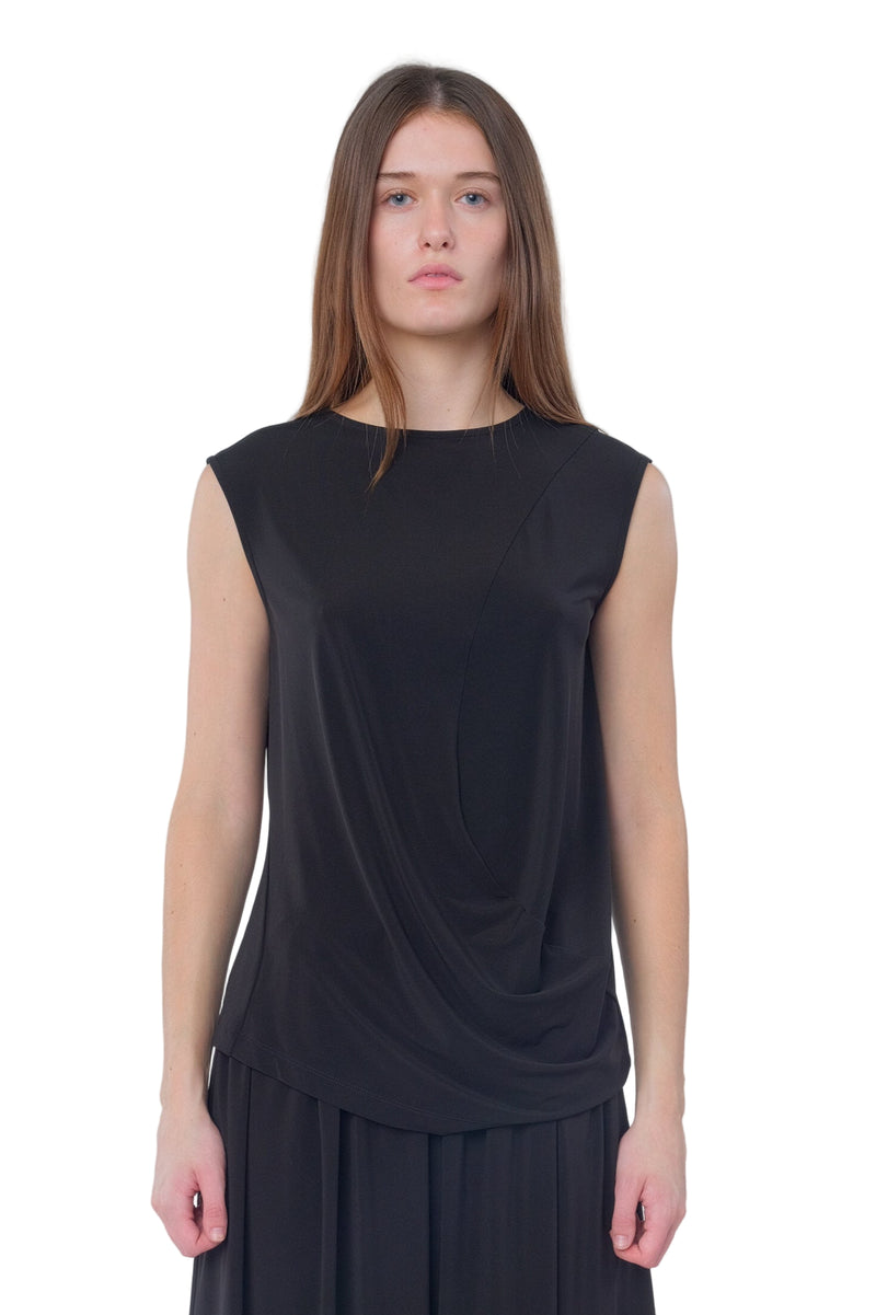 Drape Jersey Top