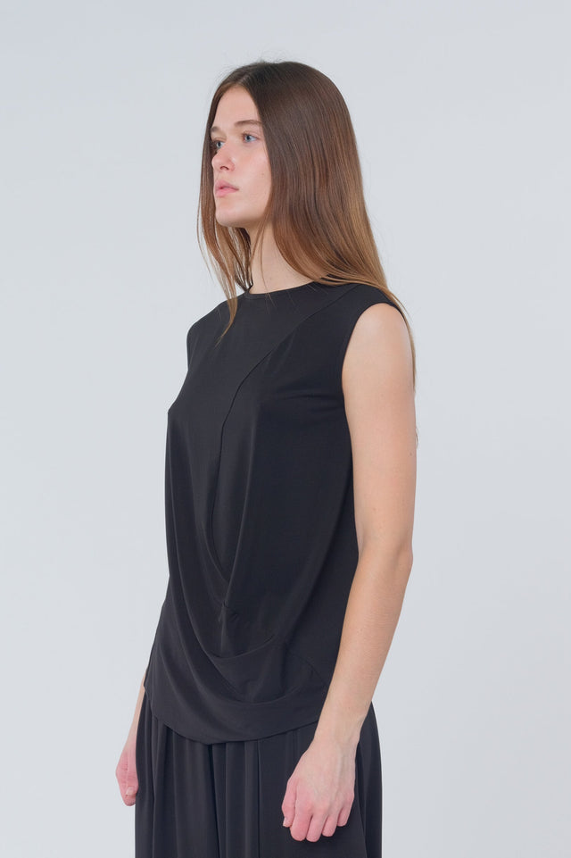 Drape Jersey Top