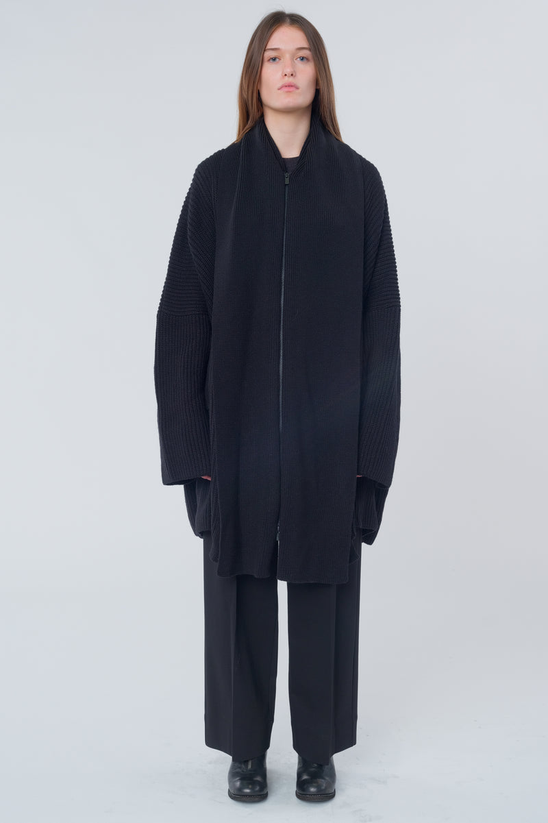 Relaxed Long Cardigan