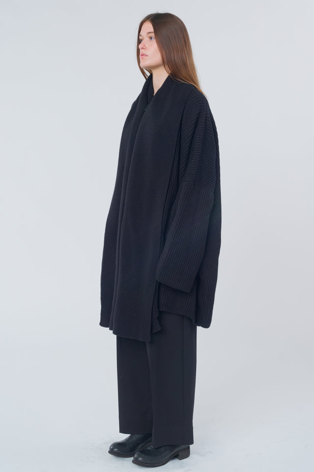 Relaxed Long Cardigan