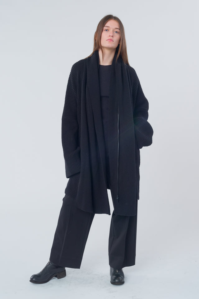 Relaxed Long Cardigan