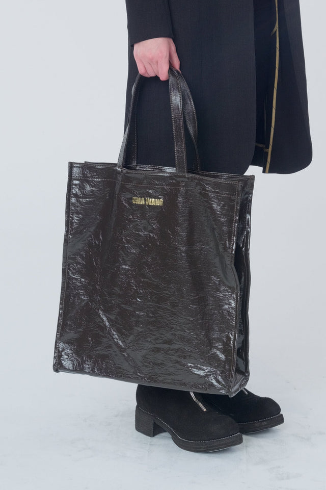 Dark Brown Small Shopper Bag