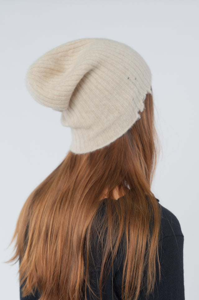 Tan Soft Knit Hat
