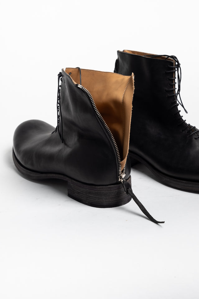 Short Back Zipper Boot