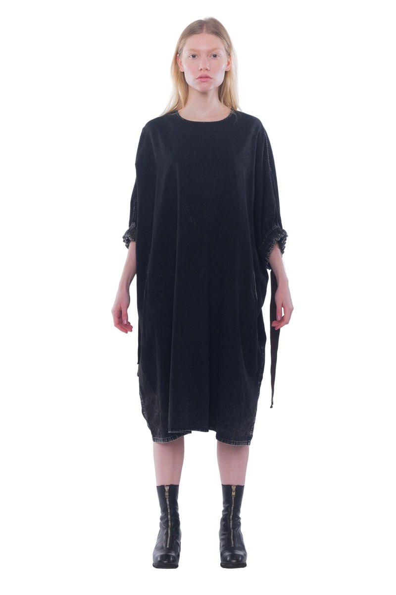 Roundneck Denim Dress
