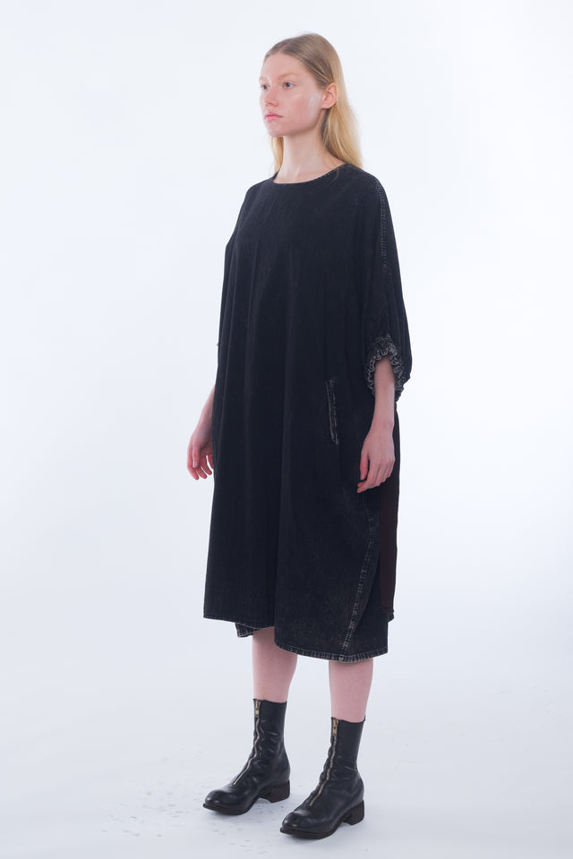 Roundneck Denim Dress