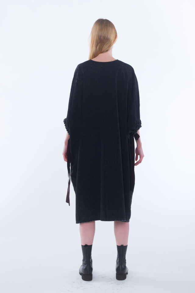 Roundneck Denim Dress