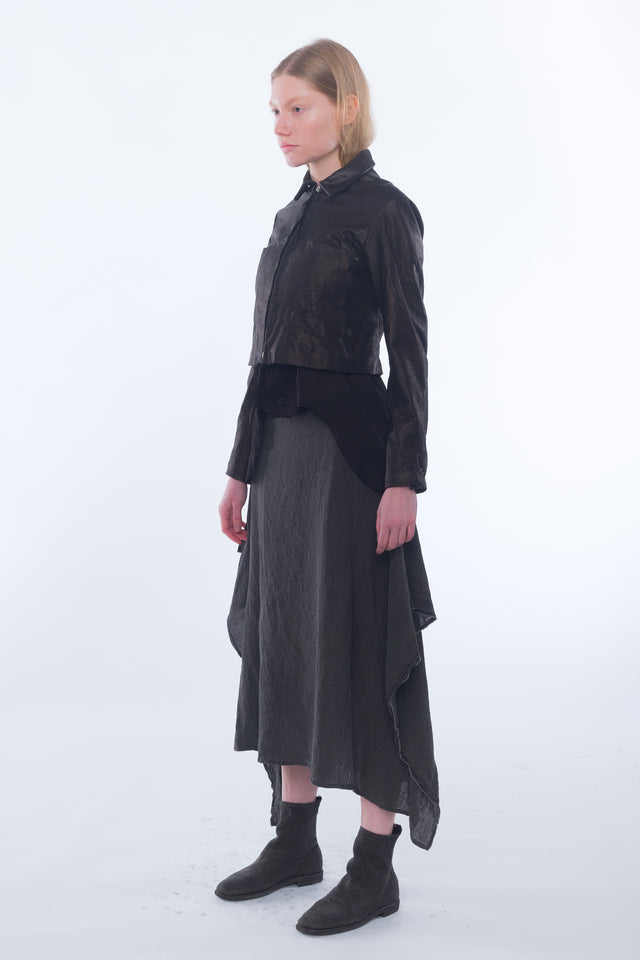 Flax Square Skirt