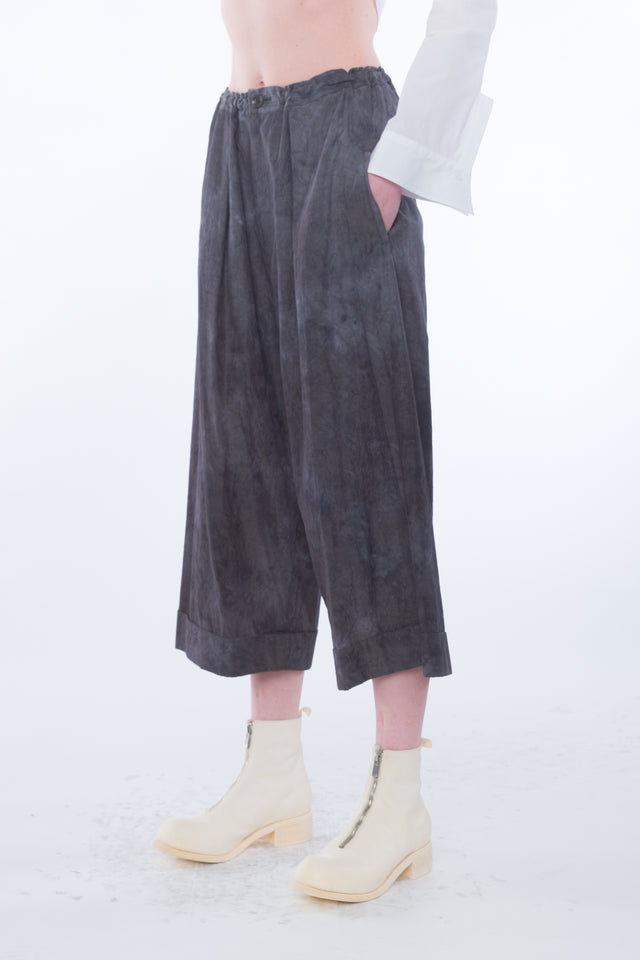 Uneven Dyed Pant