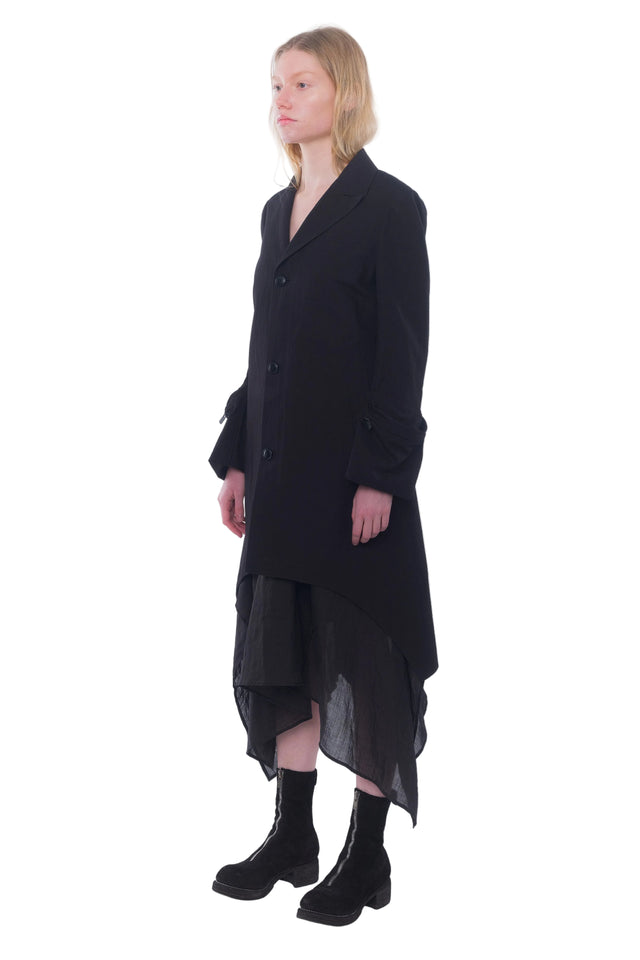 Sleeve Pocket Coat