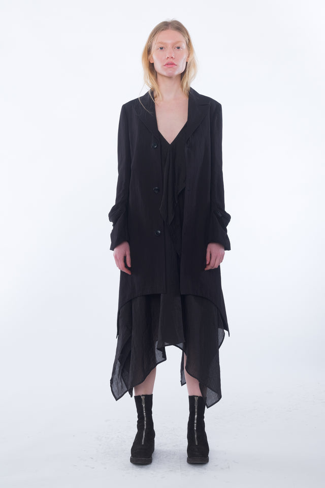 Sleeve Pocket Coat