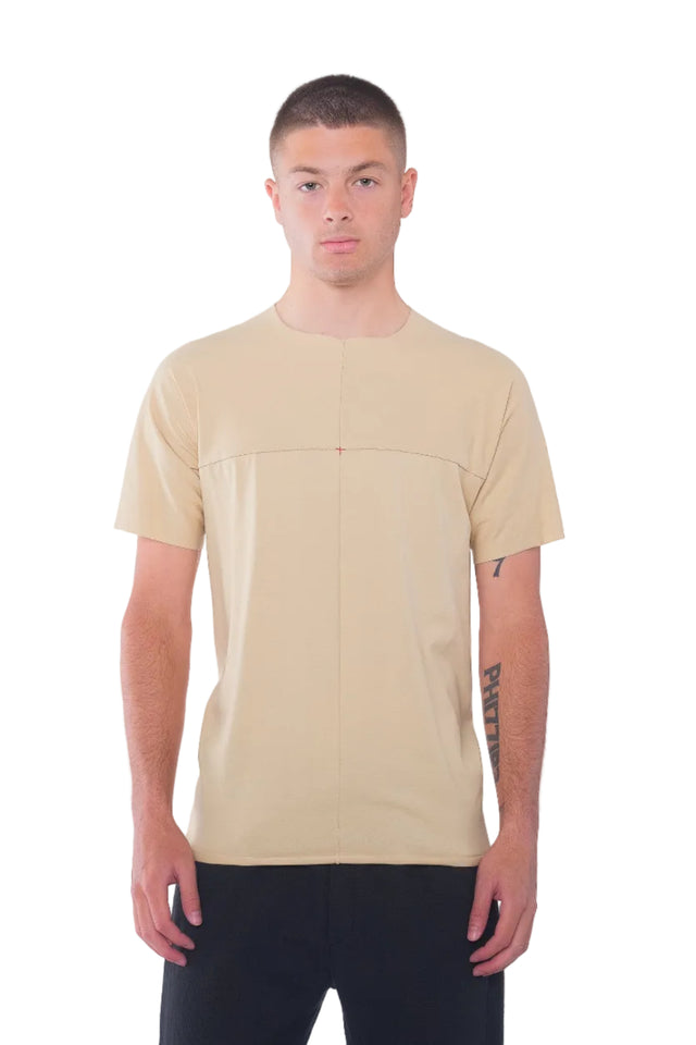 Cream One Piece SS Tee