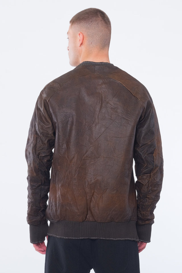 Bison Leather Displacement Parka