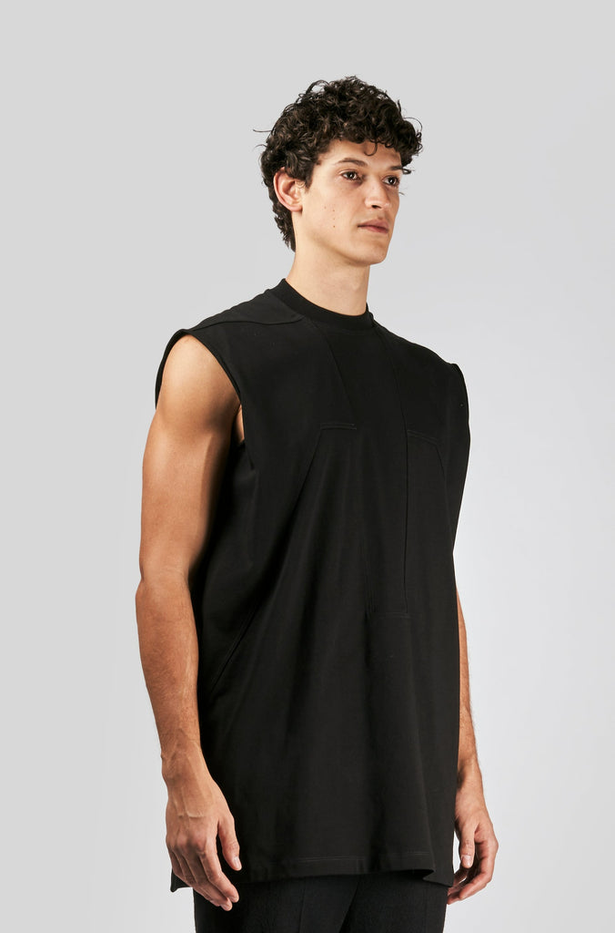 Tarp cotton T-shirt in black - Rick Owens | Mytheresa