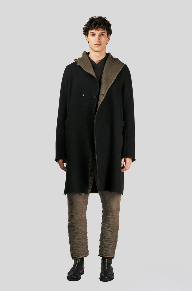 2 Face Coin Hooded Coat