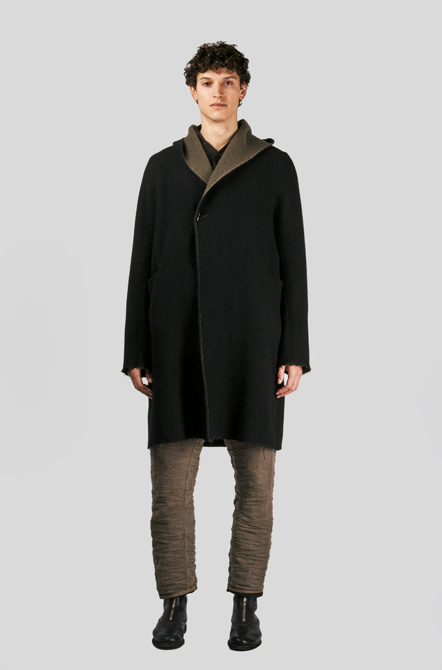 2 Face Coin Hooded Coat