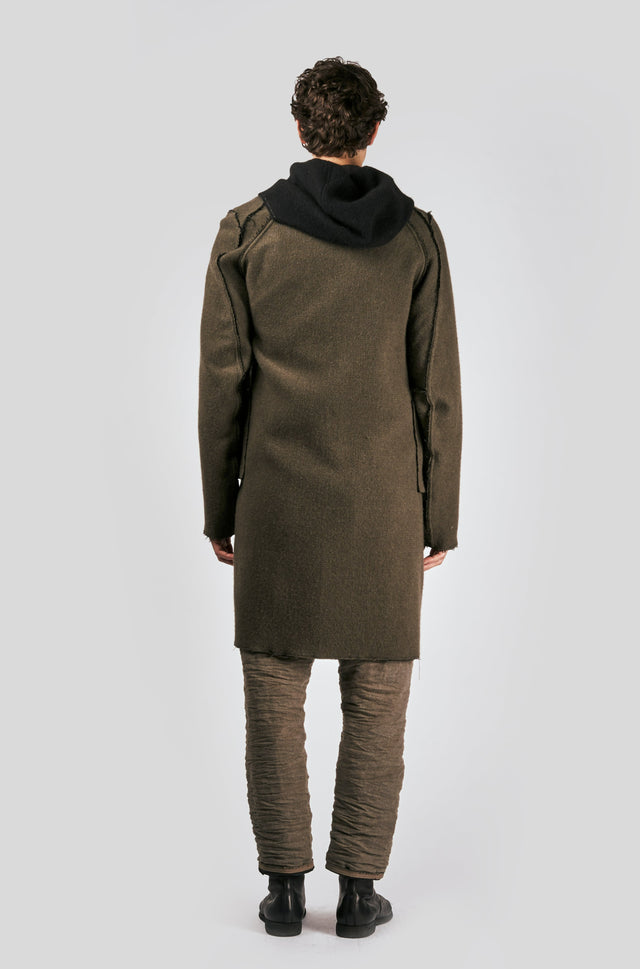 2 Face Coin Hooded Coat