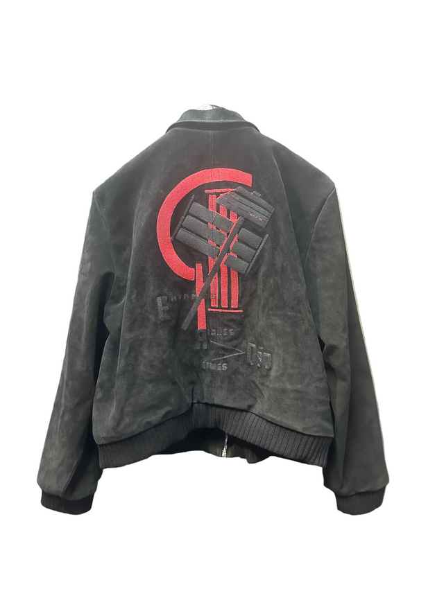 Suede Constructivist Jacket
