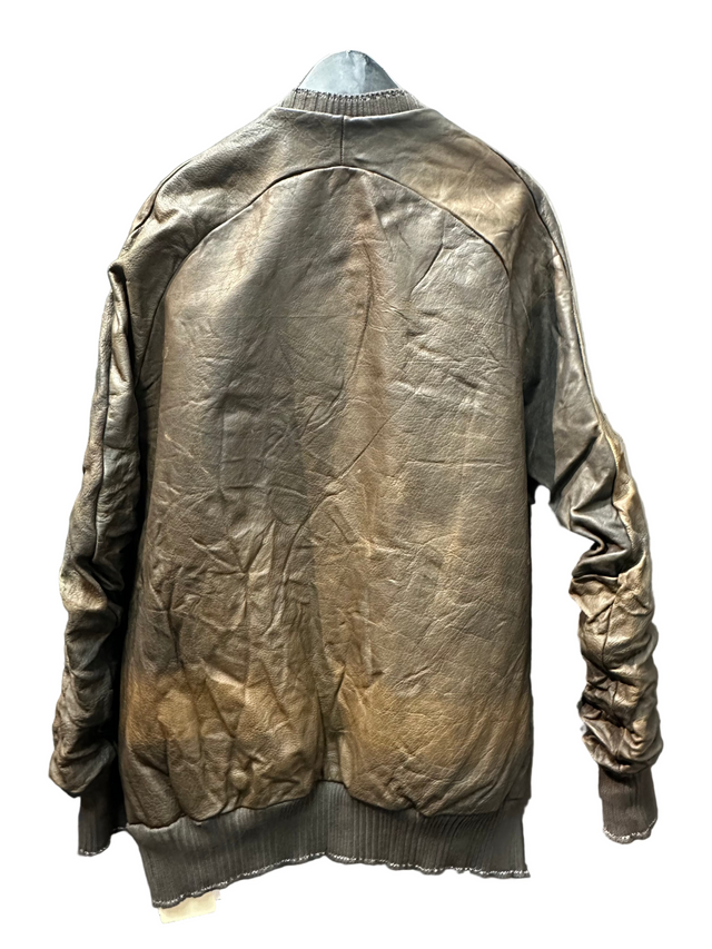 Bison Leather Displacement Parka