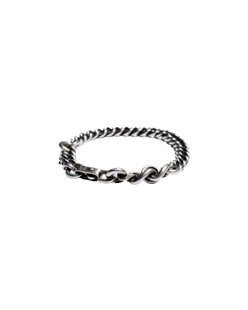 Fine Curbed Chain Bracelet