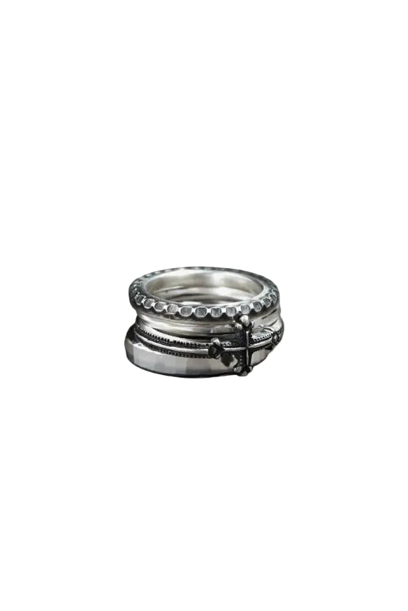 Cross 4 Ring Combi