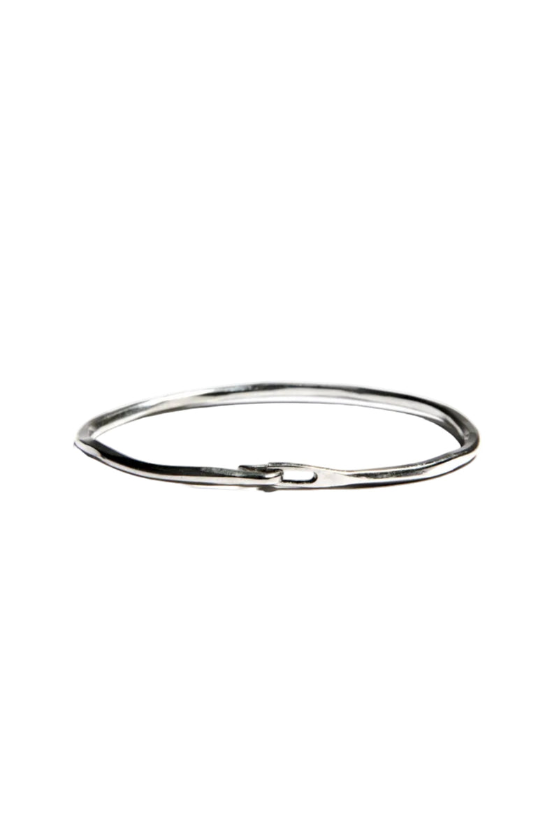 Hammered Hook Bangle