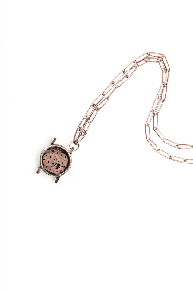 Watchcase Necklace