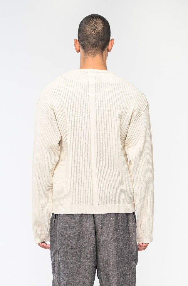 Biker Round Neck Sweater