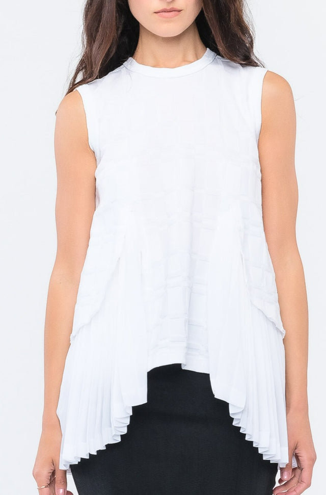 Side Pleat Tank
