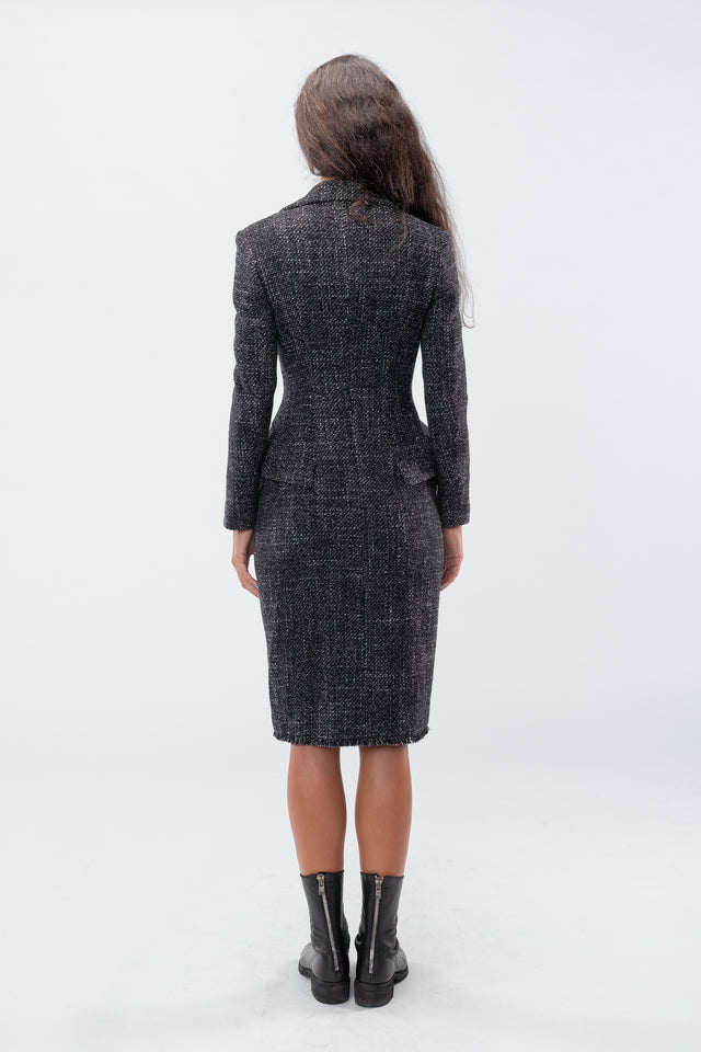 Tweed Coat Dress