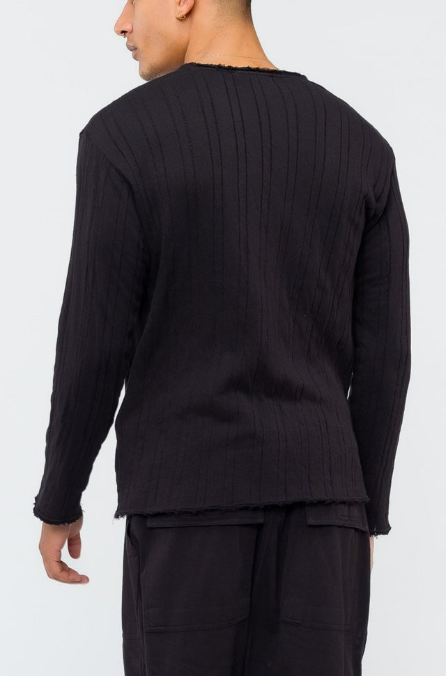 Vertical Panel LS Tee