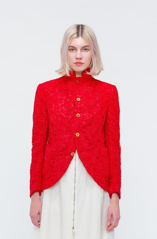 Red Lace Jacket