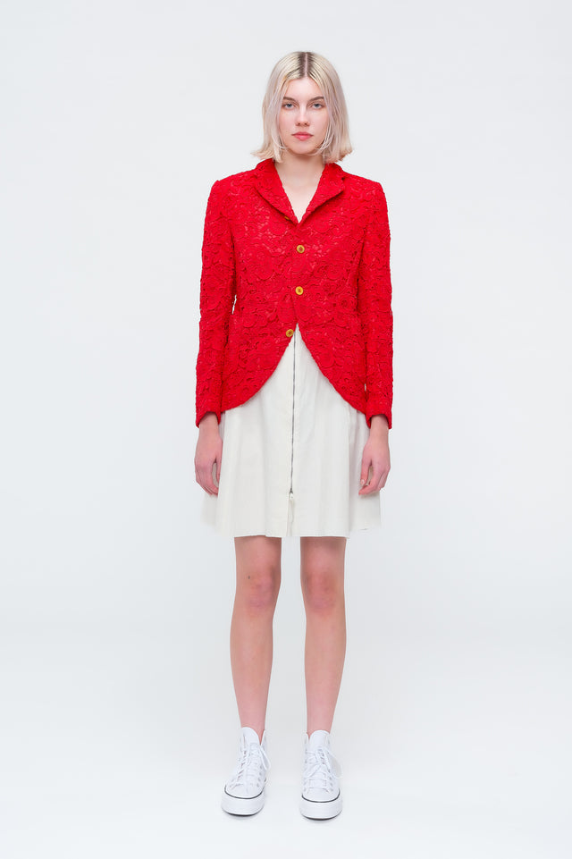 Red Lace Jacket
