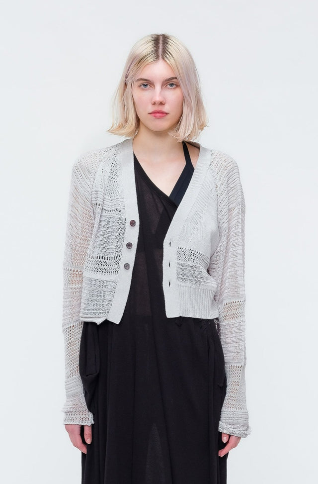 LG Open Knit Short Cardigan